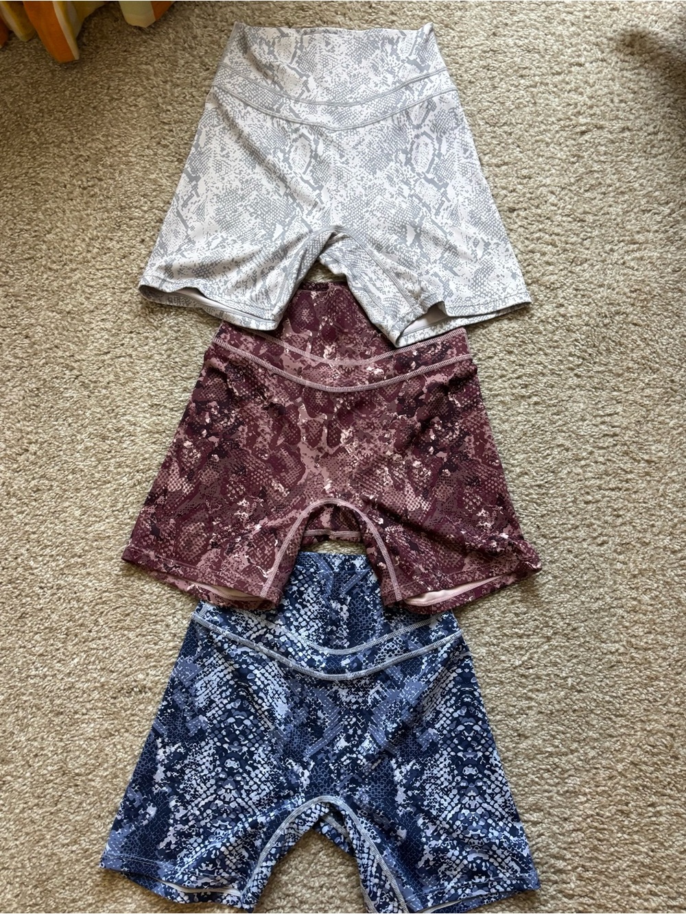 Vitality Snakeskin Volley Shorts – 3-Piece Bundle 🐍